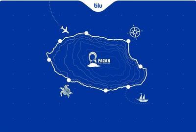  بلو، حامی ماراتن بزرگ کیش شد