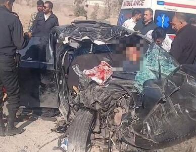  جزئیات سانحه تصادف همسر معاون رئیس جمهور / پلیس راه: ۳ سرنشین دیگر، راننده خودرو، پدر همسر، دختر و پسر معاون رئیس جمهور مجروح شدند / خستگی و خواب آلودگی علت تامه وقوع این سانحه عنوان شده