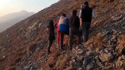  ببینید| اولین تصویر از صحنه حادثه سقوط رضا امیرخانی