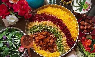  مرصع پلو یلدایی؛ شاه پلو با شکوه شب چله