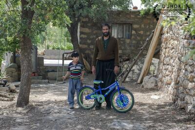  رقابت «دوچرخه‌ آبی» در جشنواره دهوک