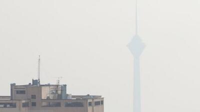  جولان آلاینده‌ها در هوای تهران/۲۲ ایستگاه در وضعیت قرمز