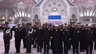  تجدید میثاق فرماندهان نیروی دریایی ارتش با آرمان های امام (ره)