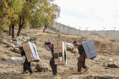  اجرای طرح تردد الفبایی در مرز تمرچین برای مدیریت ازدحام مرزنشینان