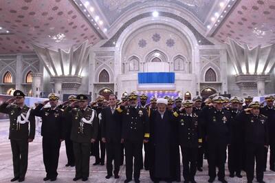  تجدید میثاق فرماندهان نیروی دریایی ارتش با آرمان های امام (ره)