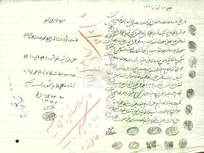  کتابخانه ملی منتشر کرد؛ شکایت رعایای احمدآباد به آیت‌الله مدرس