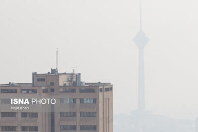  جولان آلاینده‌ها در هوای تهران/۲۲ ایستگاه در وضعیت قرمز