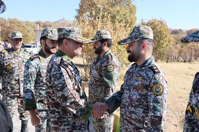  بازدید امیر سرتیپ صباحی فرد از گروه پدافند هوایی آبدانان