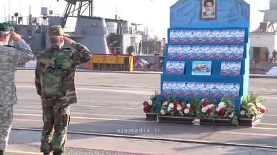  تصاویری از الحاق ناو سهند و ناوبندر کردستان به نیروی دریایی ارتش