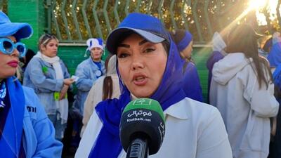  هوادار بانوی استقلالی: با این ناداوری فکر نمیکنم دربی را ببریم