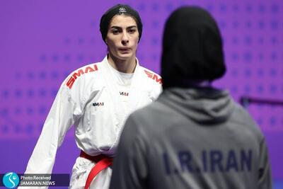  تاریخسازی گلشادنژاد در مصر؛ اولین طلای کاراته در جهان بر گردن آتوسا