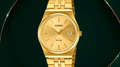  بمب خبری کاسیو: ساعتی طلایی، درخشان و همچنان کلاسیک! (عکس)