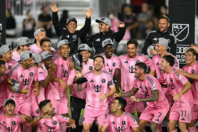  مسی قهرمان شرق شد؛ اینترمیامی برای اولین‌بار فینالیست MLS + فیلم جشن قهرمانی