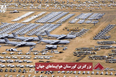  نورنما |بزرگترین گورستان هواپیماهای جهان