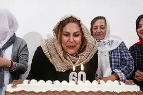  «مهرانه مهین ترابی» در جشن پایان سریال «آنام»