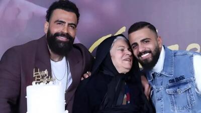  فیلم/خبر خیلی تلخ در جشن تولد معین زد/ مادرش جلوی دهن خواننده را گرفت تا...!
