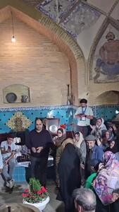  فیلم آیین حمام دامادی در بازار اصفهان