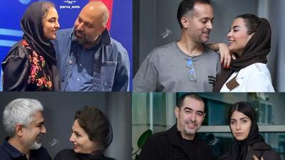  اکران روز:گلچینی از تیپ و استایل شیک زوج های دوست داشتنی سینمای ایران: مهدی پاکدل و رعنا آزادی ور، علی اوجی و نرگس محمدی ،ساعد سهیلی و گلوریا هاردی، سپند امیرسلیمانی و مونا کرمی