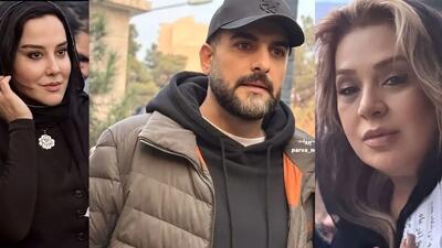  نسرین مقانلو، آشا محرابی، حامد کمیلی، شیوا مکینیان، مازیار لرستانی، رضا ناجی و سایر هنرمندانی که در مراسم ختم هادی مرزبان حضور احساسی و دلگرم کننده داشتند/ روحش شاد ویادش گرامی