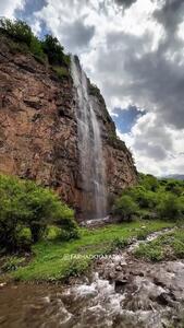  فیلم طبیعت تماشایی آبشار نازک رو در مازندران