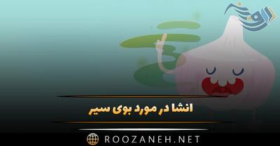  انشا در مورد بوی سیر؛ ۱۰ انشا با مقدمه، بدنه و نتیجه گیری برای هشتم