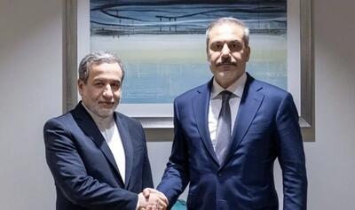  استقبال عراقچی از فیدان در تهران