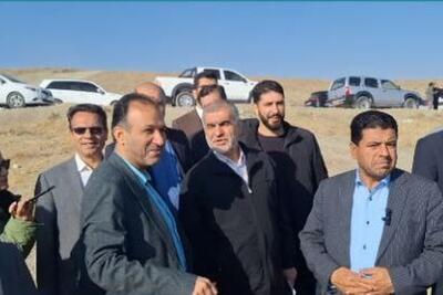  بازدید میدانی نایب‌رئیس مجلس شورای اسلامی از پروژه بزرگراه طرقبه–شاندیز