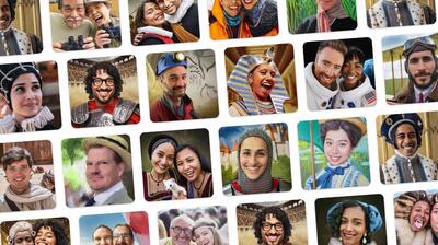  سلفی‌تان را به شخصیت کارتونی تبدیل کنید!