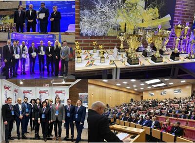  درخشش تیم مخترعین ایرانی در EURO POLITEHNICUS 2025 رومانی