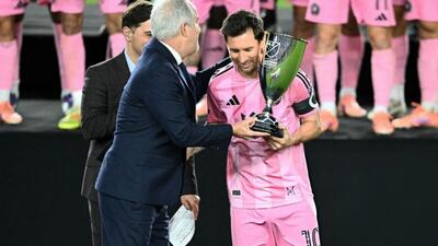  اینترمیامی با مسی قهرمان کنفرانس شرق شد به فینال MLS رسید/ رکورد ویژه لئو در آمریکا