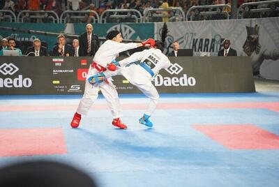  سارا بهمنیار دوباره برنز جهان را گرفت