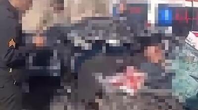  ویدیوی تصادف فجیع خودروی معاون پزشکیان و جان باختن همسرش