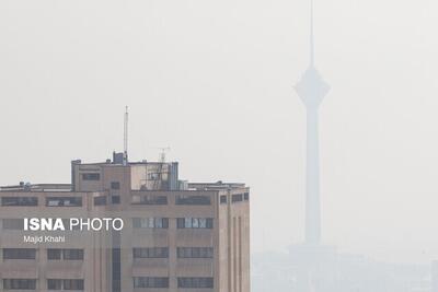  جولان آلاینده‌ها در هوای تهران