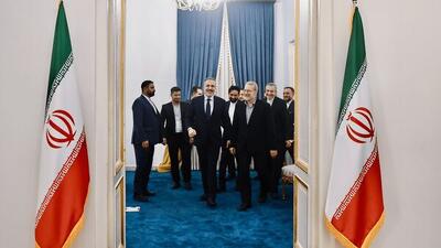 تأکید لاریجانی و فیدان بر هماهنگی برای مدیریت بحران‌های منطقه