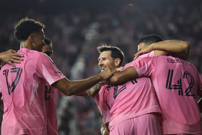  تماشای پاس گل لیونل مسی مقابل نیویورک سیتی