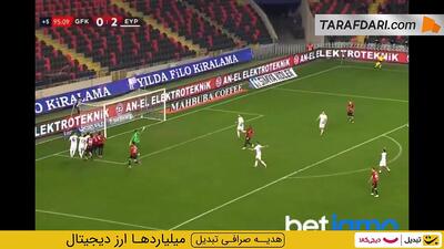  گل عجیب در سوپر‌لیگ ترکیه هنگام درگیری بازیکنان دو تیم