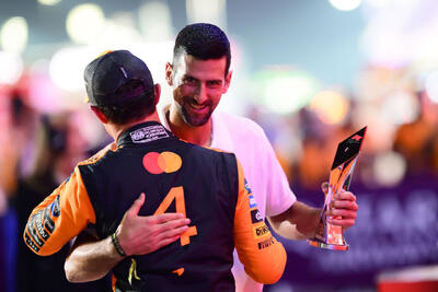  راننده مورد علاقه صربیناتور مشخص شد؛ جوکوویچ: عاشق فرمول یک هستم