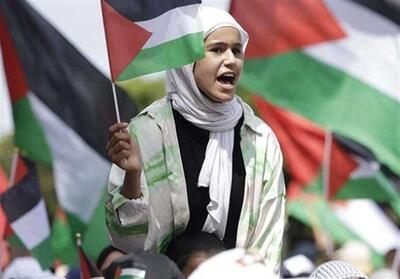  اعلام همبستگی هزاران مغربی با ملت فلسطین - تسنیم