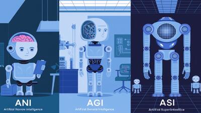  انواع هوش مصنوعی ؛ تفاوت کامل ANI، AGI و ASI