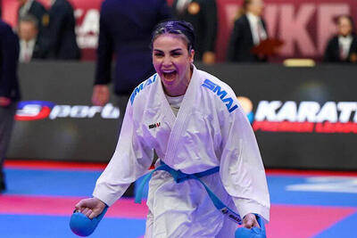  سارا بهمنیار به مدال برنز دست یافت