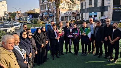  استقبال از قهرمانان افتخارآفرین المپیک ناشنوایان و کم ناشنوایان ۲۰۲۵ توکیو در بابلسر + فیلم