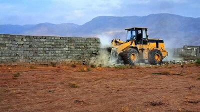  صدور اخطاریه برای ۴۰ مورد ساخت‌وساز غیرمجاز در اراضی سرخون