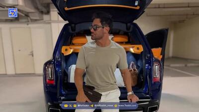  کلکسیون خودروهای میلیاردی گلزار و آیسان