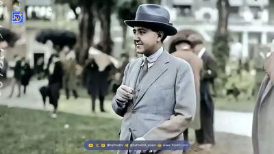  عکس زیرخاکی از مادر احمدشاه قاجار با گربه
