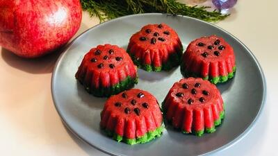  شیرینی یلدایی با فقط ۳ ماده؛ سریع و بدون دردسر (فیلم)