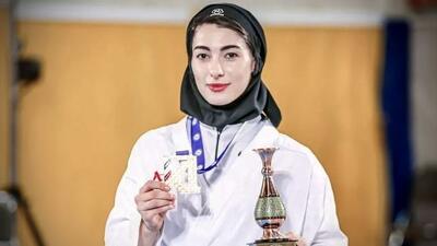  دختر کرمانشاهی‌، پرافتخارترین بانوی کاراته ایران شد