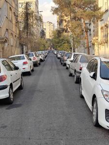  نمایی از شکل تازه آلودگی در خیابان‌های تهران!