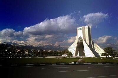  تصویری عجیب از نبرد آلودگی هوای تهران با آسمان ابری