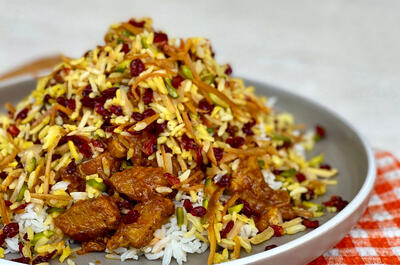  طرز تهیه قیمه‌نثار قزوین به شکل رستورانی و اصیل