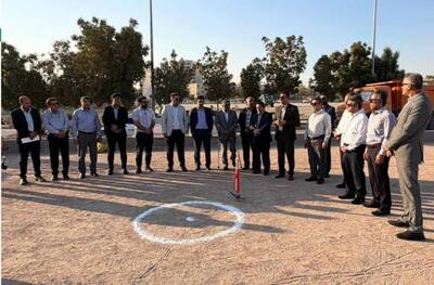  کلنگ ساخت چهار زمین استاندارد تنیس در بندرعباس به زمین خورد